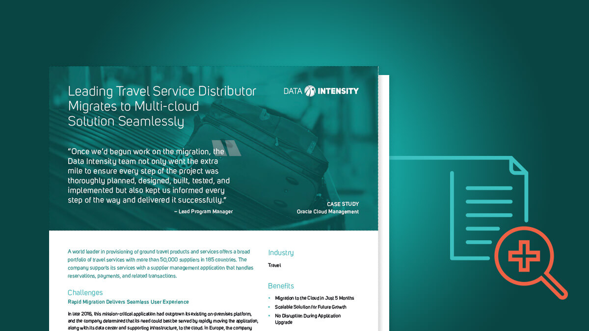 Leading Travel Service Distributor Migrates to Multi-cloud Solution Seamlessly